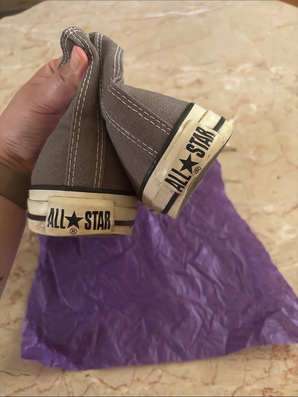 Converse Chuck Taylor All Star Kids' High-Top Sneakers - Brown